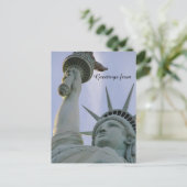 自由の女神の自由の女神 ポストカード (スタンド正面)