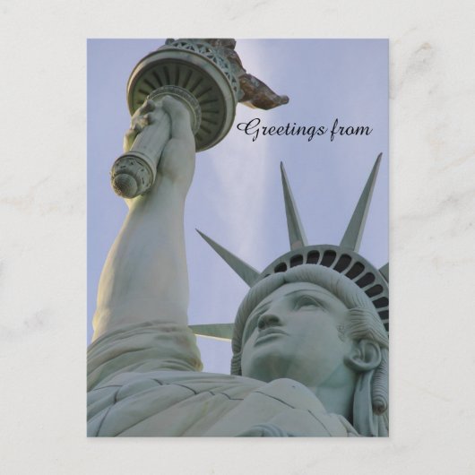 自由の女神の自由の女神 ポストカード (正面)