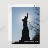 自由の女神はがき ポストカード (正面/裏面)