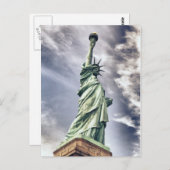 自由の女神はがき ポストカード (正面/裏面)