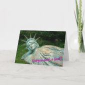 自由の女神は休む。NYC - Hカード カード (正面)