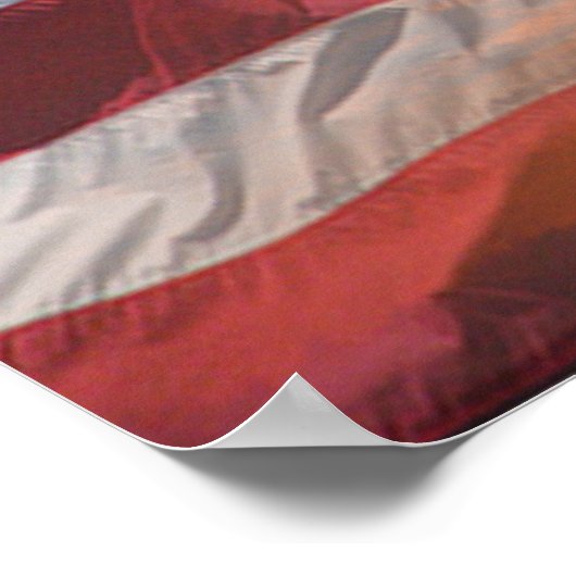 自由の女神アメリカ国旗のポスター ポスター (角)