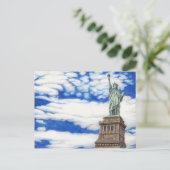 自由の女神アートポストカード ポストカード (スタンド正面)