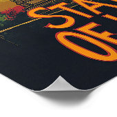 自由の女神アートヴィンテージイラストレーション旅行 ポスター (角)