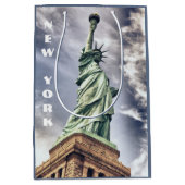 自由の女神カスタム抱き枕 ミディアムペーパーバッグ (正面)