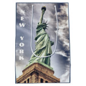 自由の女神カスタム抱き枕 ミディアムペーパーバッグ (裏面)