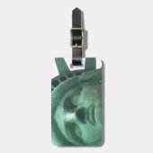 自由の女神クローズアップ ラゲッジタグ (正面縦)