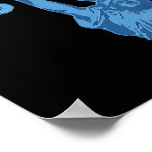 自由の女神グラフィック#resistアンチ ポスター (角)