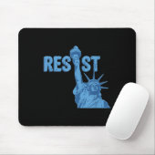 自由の女神グラフィック#resistアンチ マウスパッド (マウス)