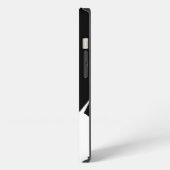 自由の女神シルエット iPhoneケース (左側面)