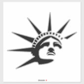 自由の女神ステッカー シール (シート)