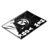 自由の女神ニューヨークのノート誌ギフト ノートブック (左側)