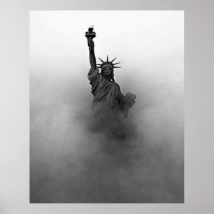 自由の女神ニューヨークアメリカ合衆国の自由 ポスター