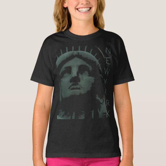 自由の女神ニューヨークシャツ Tシャツ (正面)