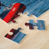 自由の女神ニューヨーク。クリスマスの挨拶 ジグソーパズル (側面)