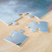 自由の女神ニューヨーク。クリスマスの挨拶 ジグソーパズル (側面)