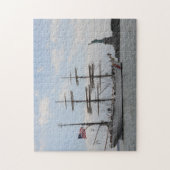 自由の女神ニューヨーク。 ジグソーパズル (縦)