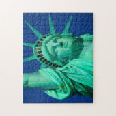 自由の女神ニューヨーク。 ジグソーパズル (縦)