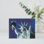 自由の女神ニューヨーク ポストカード (スタンド正面)