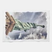 自由の女神ハンドタオル キッチンタオル (横)