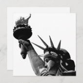 自由の女神ブラック&ホワイト シーズンカード (正面/裏面)