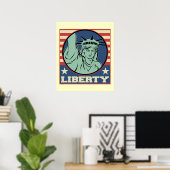 自由の女神ポスター ポスター (ホームオフィス)