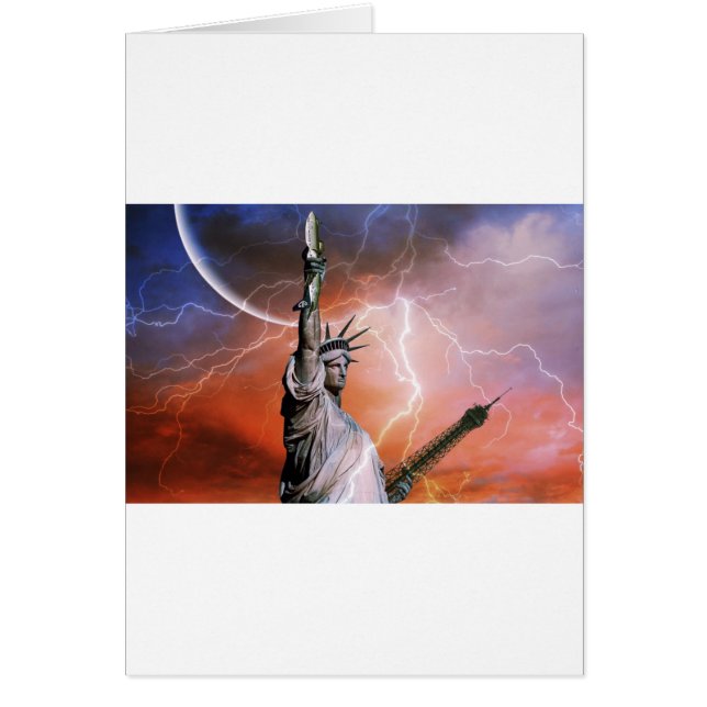 自由の女神ライトニング。 (正面)