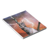 自由の女神ライトニング。 ノートパッド (アングル)