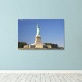 自由の女神リバティ島のニュー キャンバスプリント (インサイチュ (ウッドフロア))