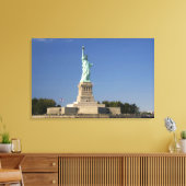 自由の女神リバティ島のニュー キャンバスプリント (インサイチュ (リビング))
