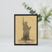 自由の女神ヴィンテージ – はがき (スタンド正面)