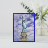 自由の女神像、エリス島、ニューヨーク ポストカード (スタンド正面)