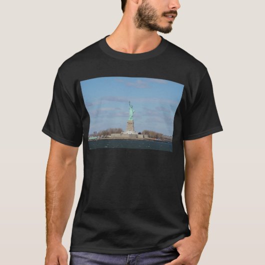 自由の女神像 エリス島 Tシャツ (正面)