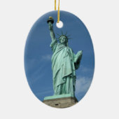 自由の女神像 セラミックオーナメント (裏面)