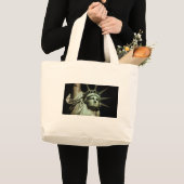 自由の女神像 ラージトートバッグ (正面(商品))