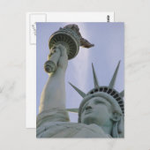 自由の女神像 - リベルタの像 ポストカード (正面/裏面)