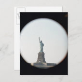 自由の女神像, 1886 ポストカード (正面/裏面)