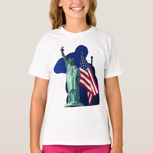 自由の女神像 Tシャツ (正面)