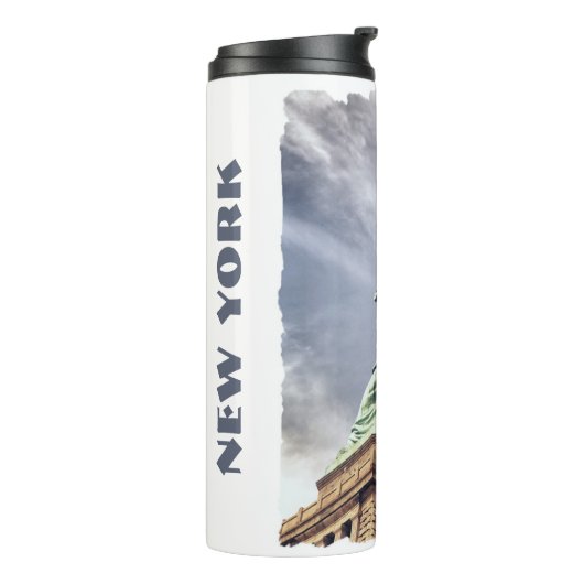 自由の女神名前をカスタムするタンブラー タンブラー (回転左)