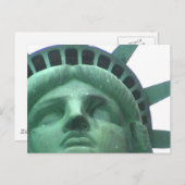 自由の女神油効果 ポストカード (正面/裏面)