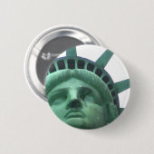 自由の女神油効果 缶バッジ (正面&裏面)