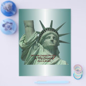 自由の女神泣き叫び チラシ (シングル)