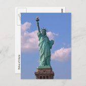 自由の女神003 ポストカード (正面/裏面)