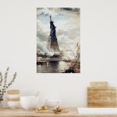 自由の女神1886年除幕式 ポスター (キッチン)