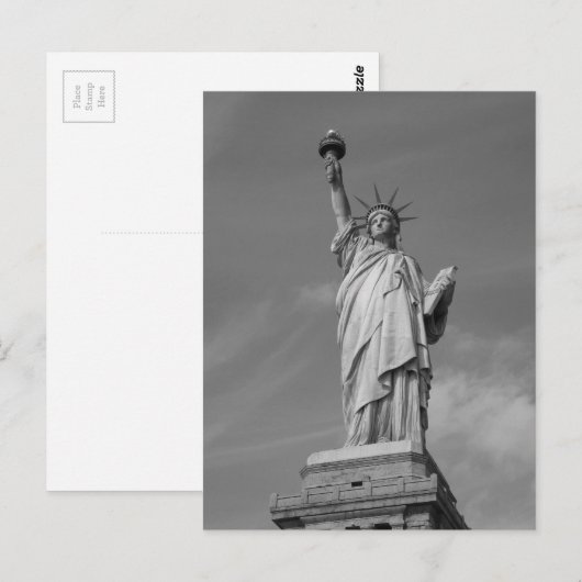 自由の女神3 ポストカード (正面/裏面)