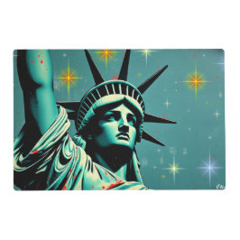 自由の女神3 ラミネート プレート