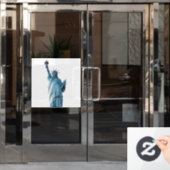 自由の女神 ウィンドウサイン (オフィスドア)