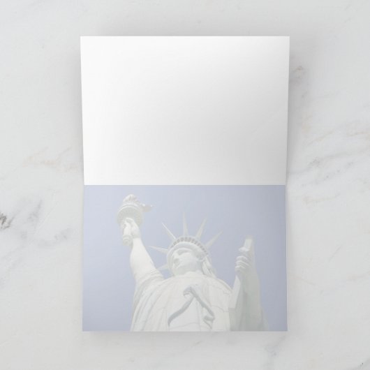 自由の女神 カード (内部)