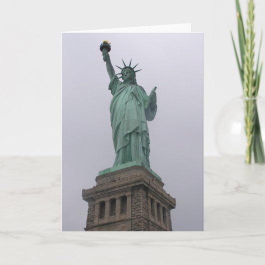 自由の女神 カード (正面)