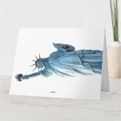 自由の女神 カード (裏面)